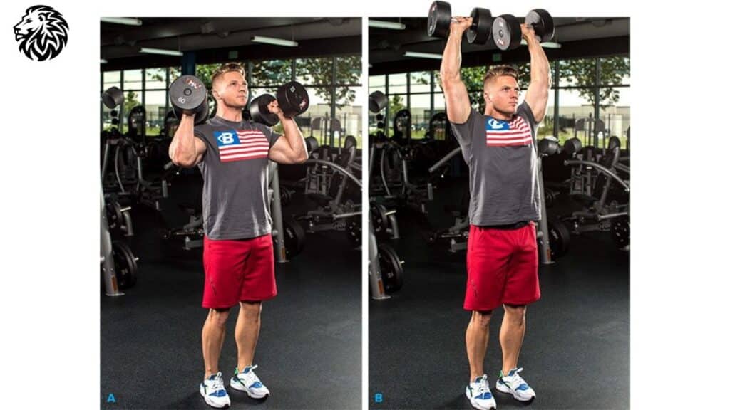 Standing Shoulder Press