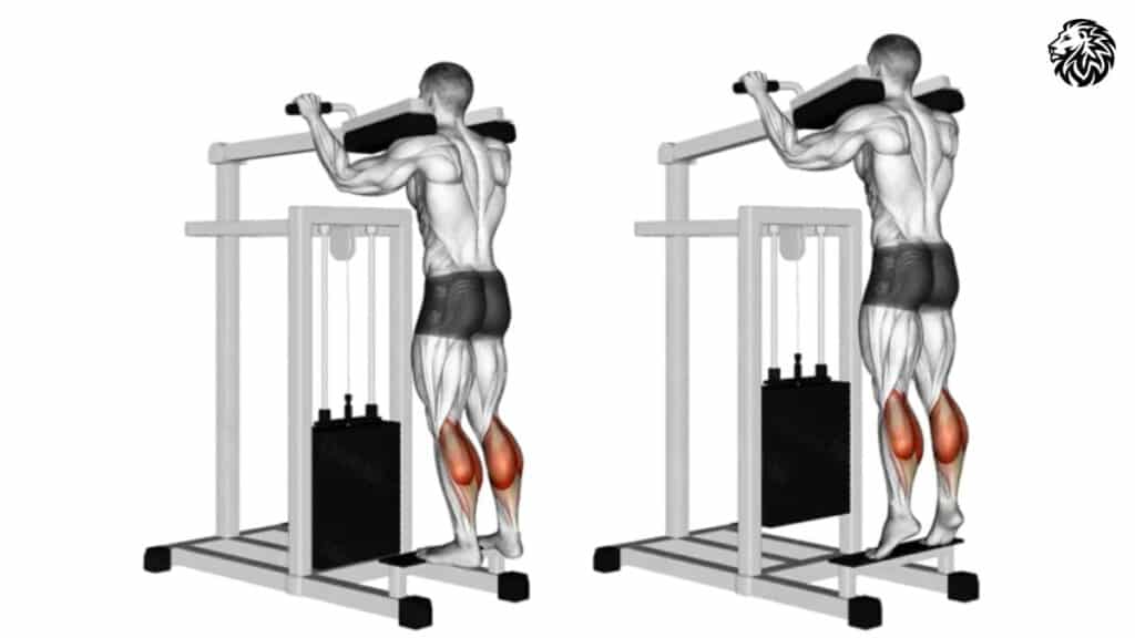 How to Use a Standing Calf Raise Machine - Angry Lion Fitness