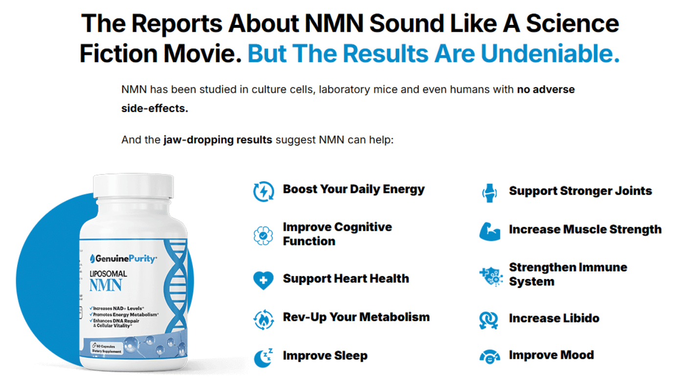 GenuinePurity™ Liposomal NMN
