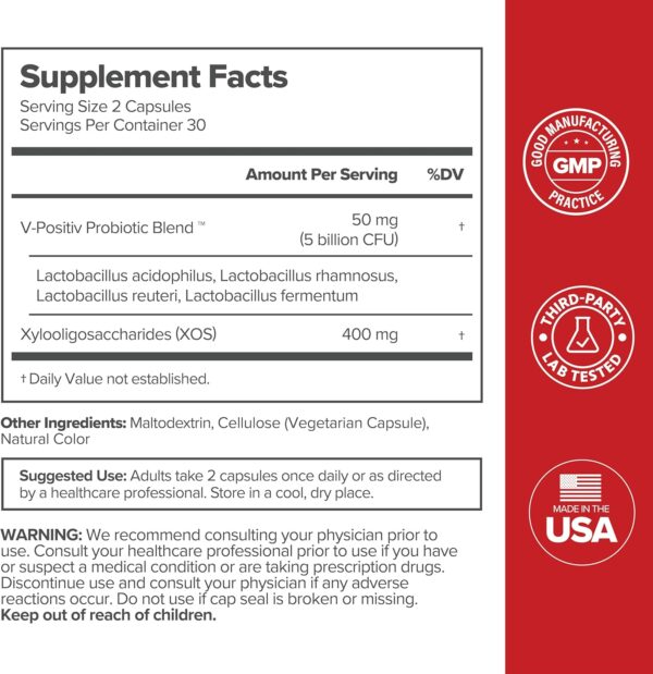 O Positiv URO Vaginal Probiotics for Women pH Balance - Image 6