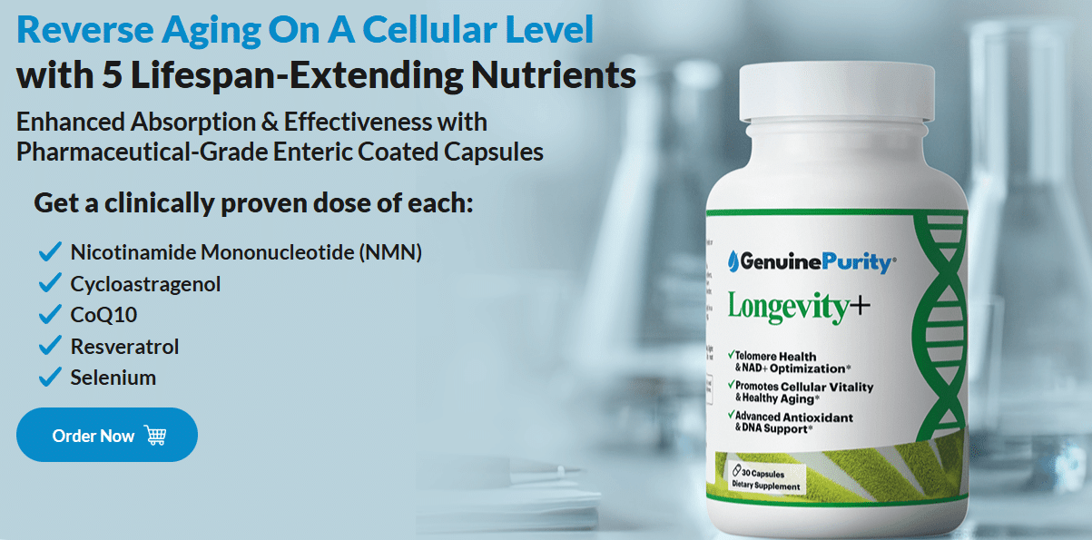 GenuinePurity™ Longevity+ – Cellular Renewal Complex