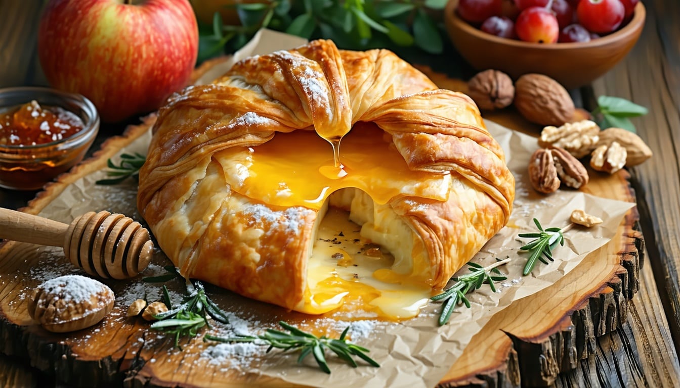 baked brie envelopes