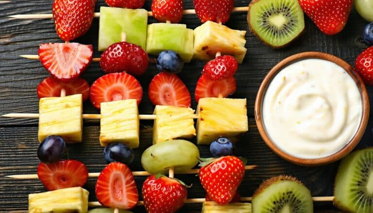 fresh fruit kebabs