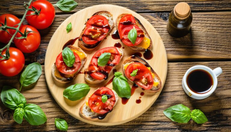 fresh tomato crostini