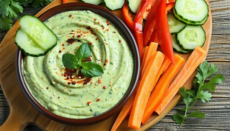 spicy edamame dip
