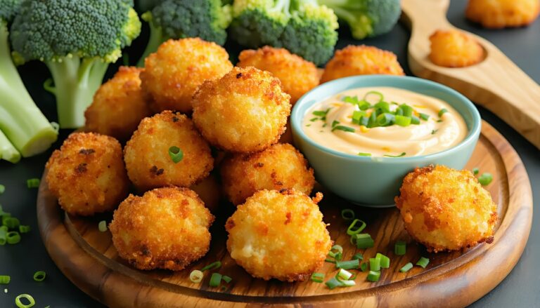 keto broccoli cheese bites