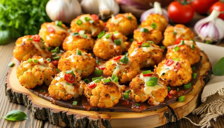 keto cauliflower pizza bites