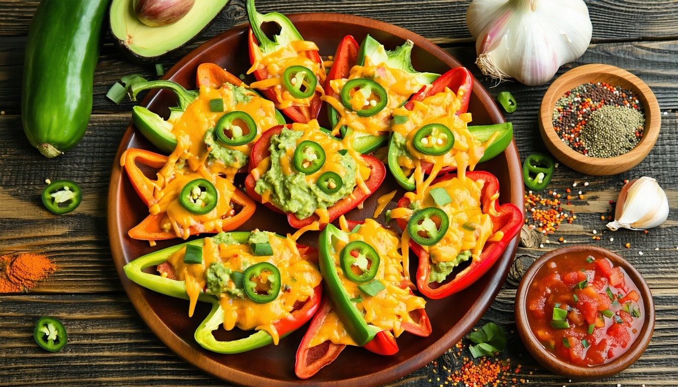 bell pepper nachos
