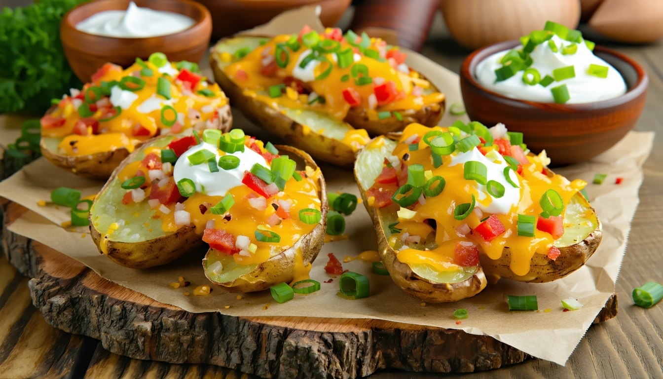 crispy potato skins