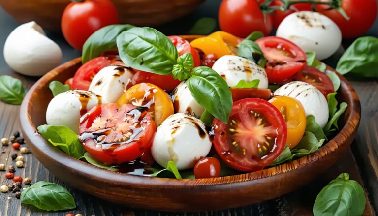 tomato and mozzarella salad