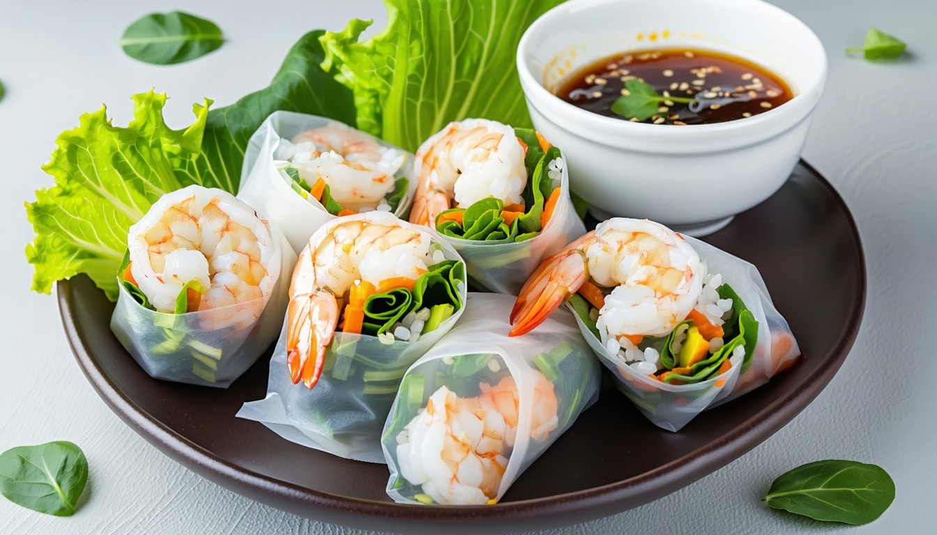 shrimp spring rolls