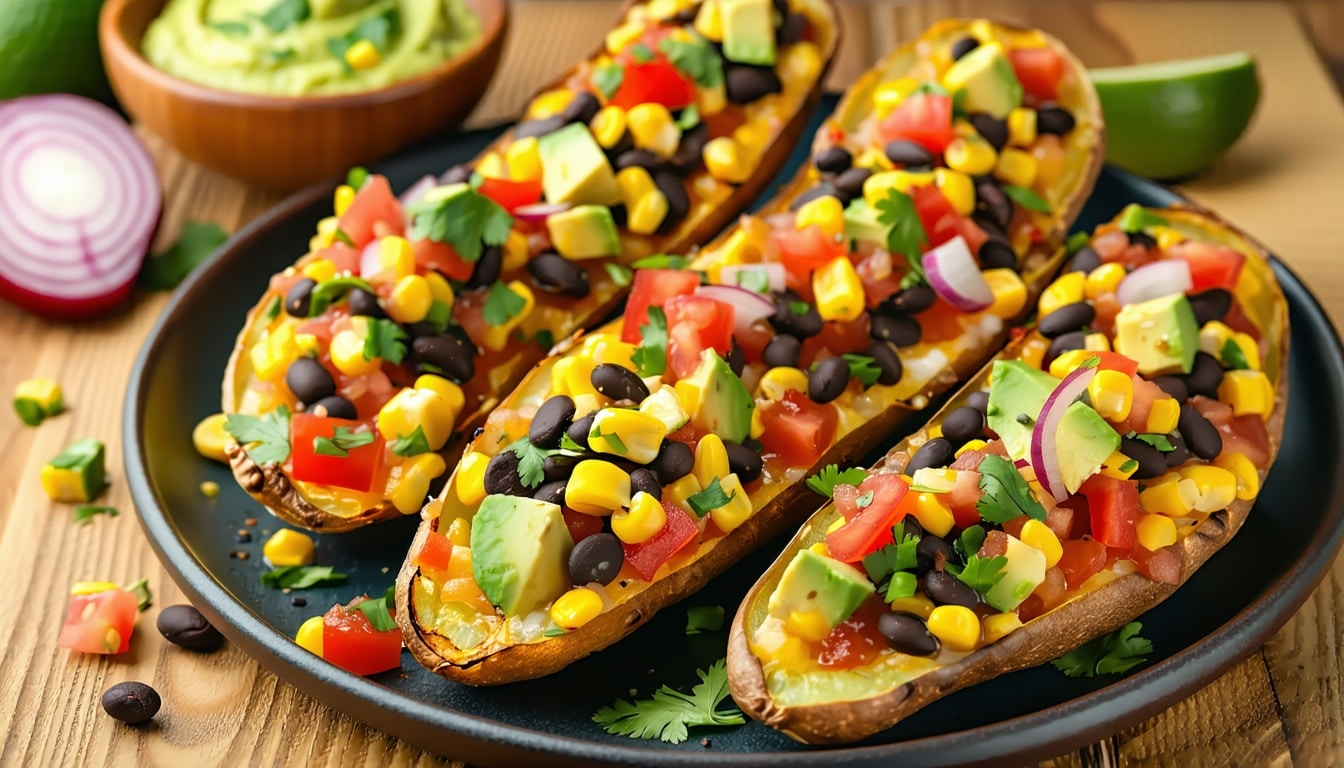 southwestern potato skins