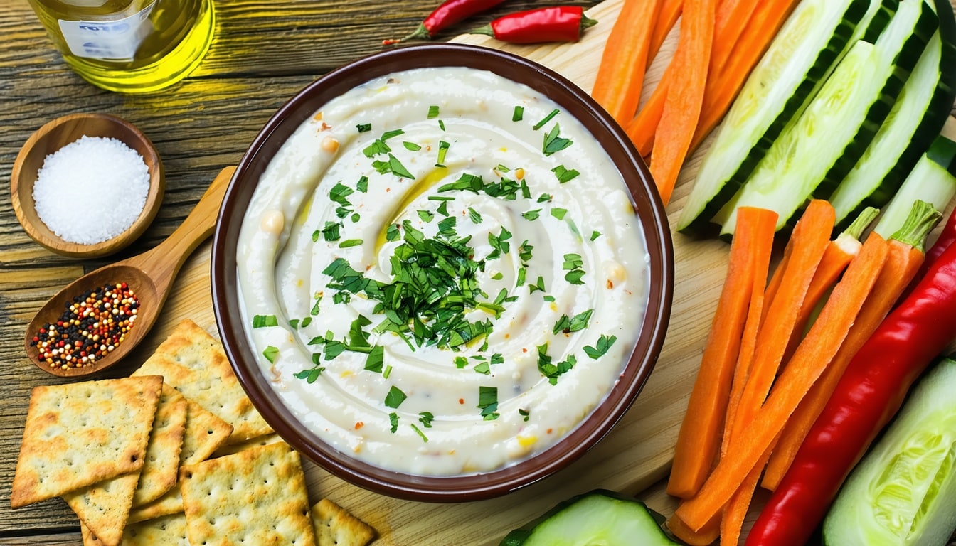 white bean dip