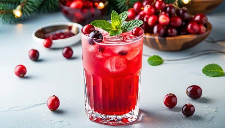 cranberry spritzer