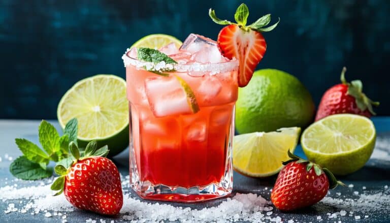 strawberry mockarita