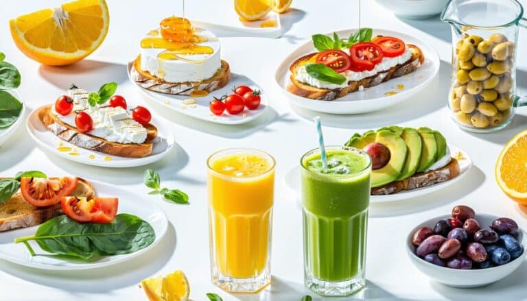 mediterranean diet recipes for breakfast & breakfast drinks