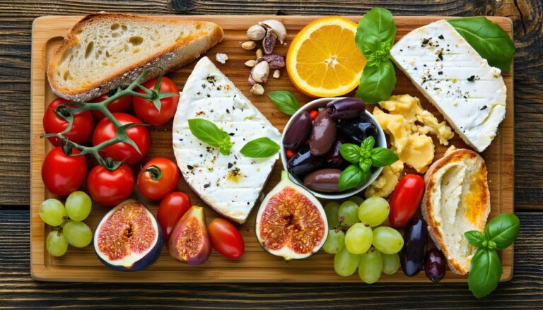 the ultimate mediterranean breakfast board