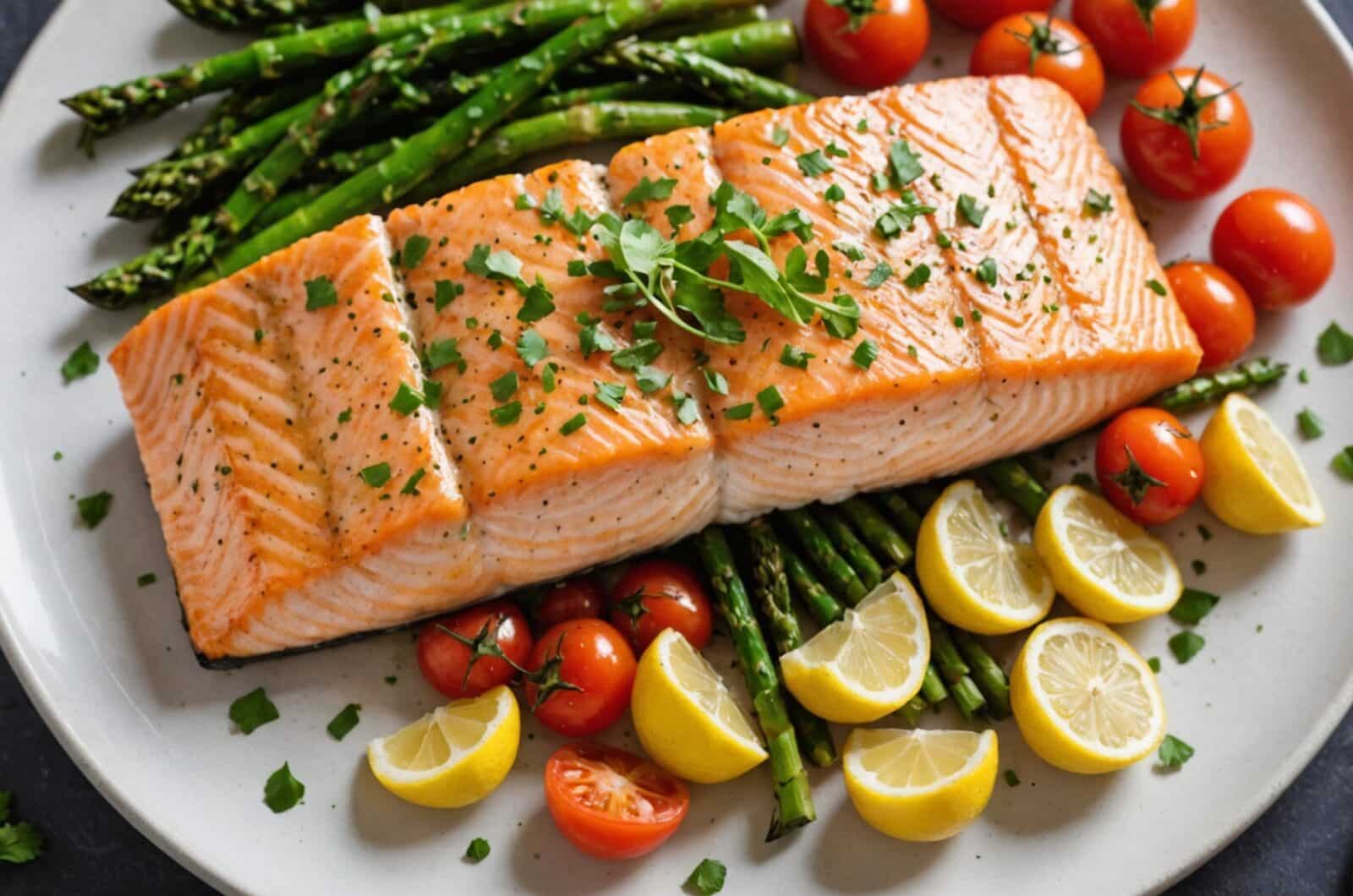 Paleo Diet Recipes for Garlic Butter Baked Salmon