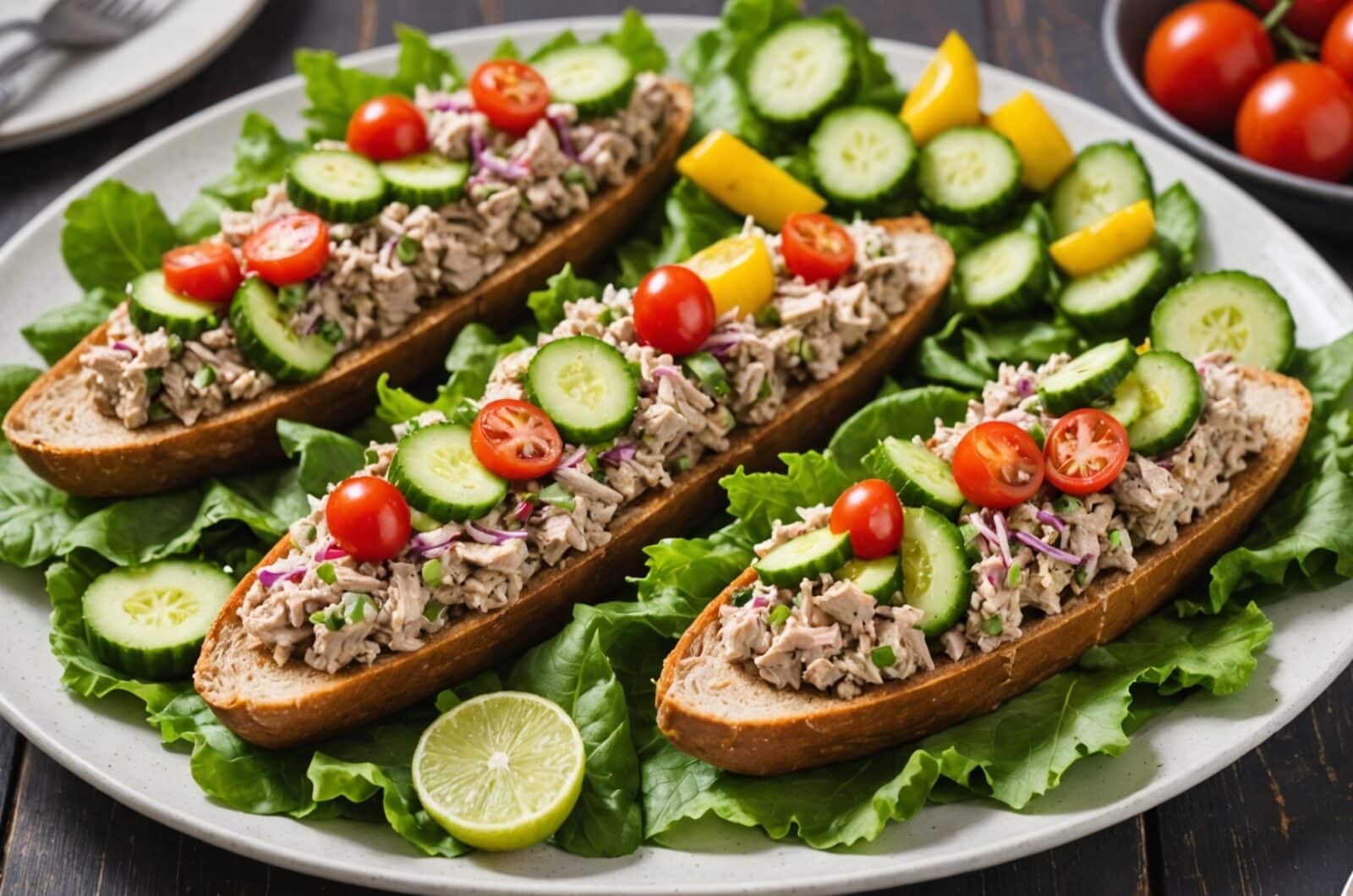 Paleo Diet Recipes for Tuna Salad Pickle Boats