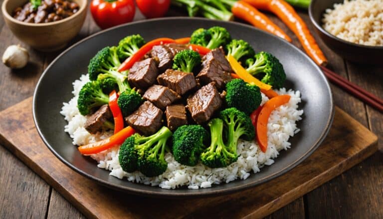 beef and broccoli stir fry