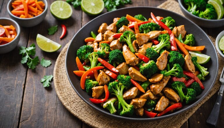 paleo thai chicken stir fry