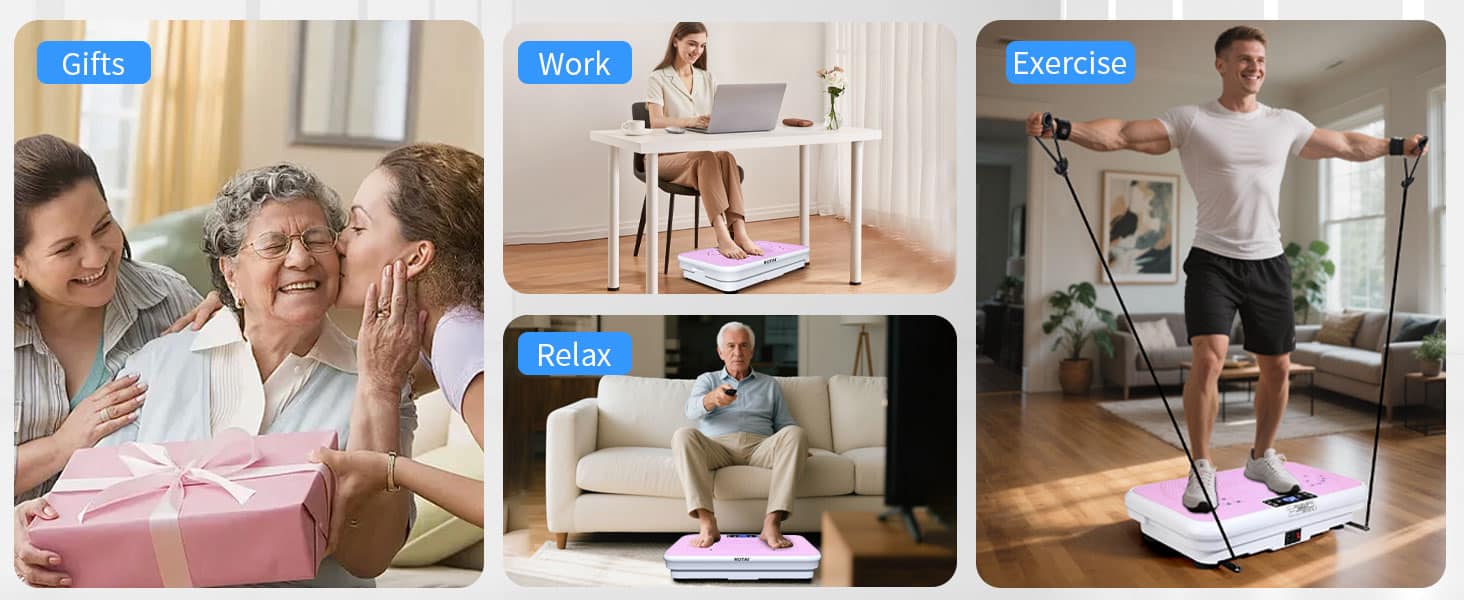 ROTAI Shake Plate Vibration Exercise Machine