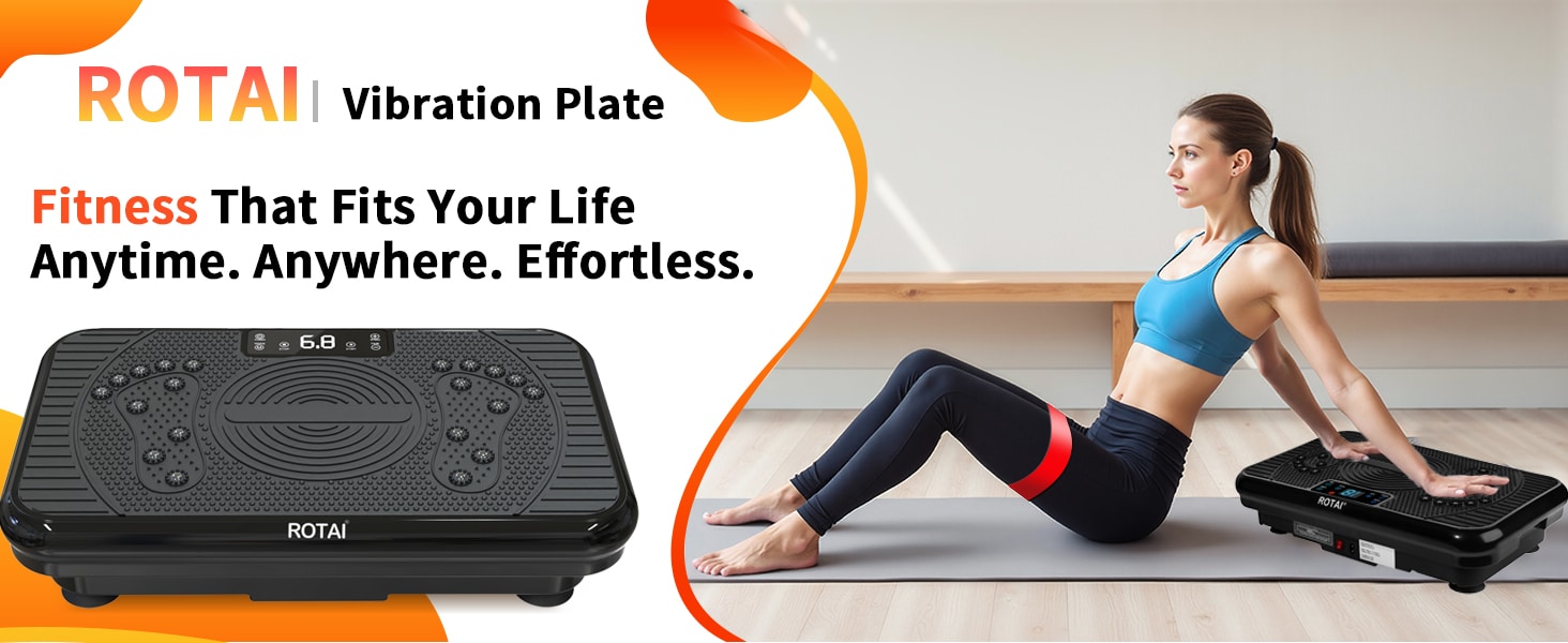 ROTAI Vibration Plate Exercise Machine
