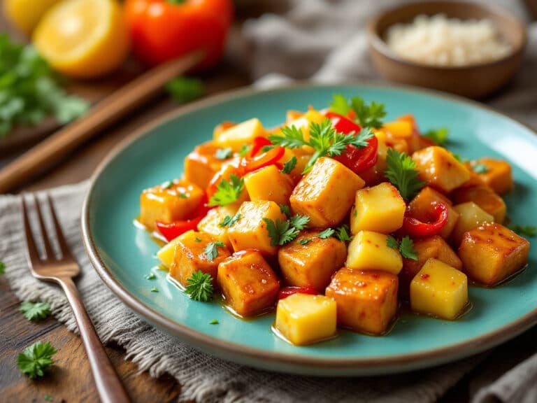 sweet & sour tofu
