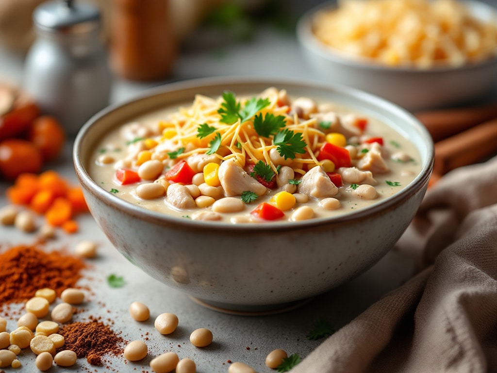 white chicken chili