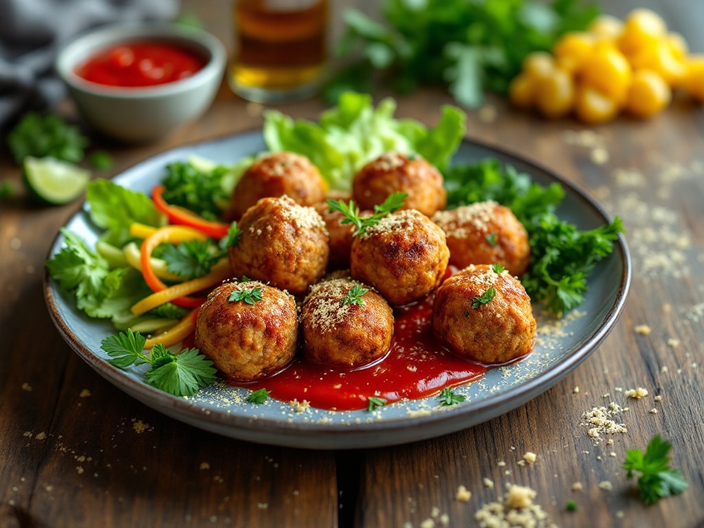 vegan meatballs