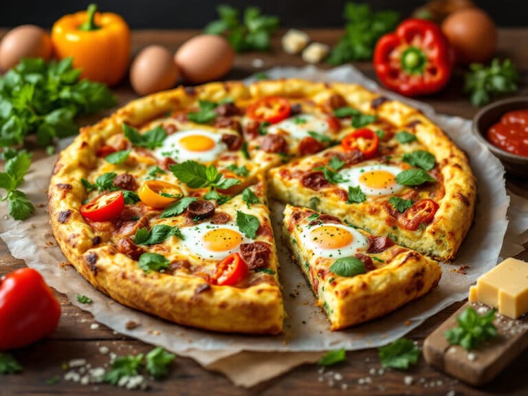 pizza frittata