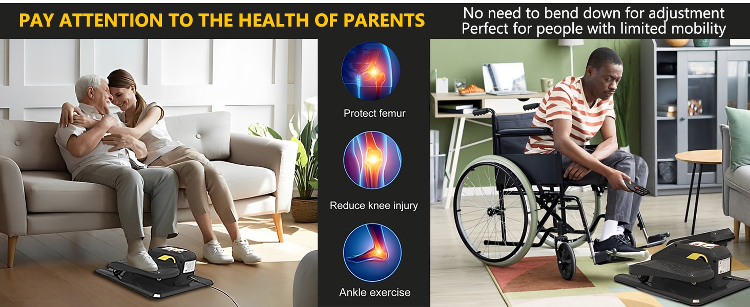 GEONEO Under Desk Elliptical Machine