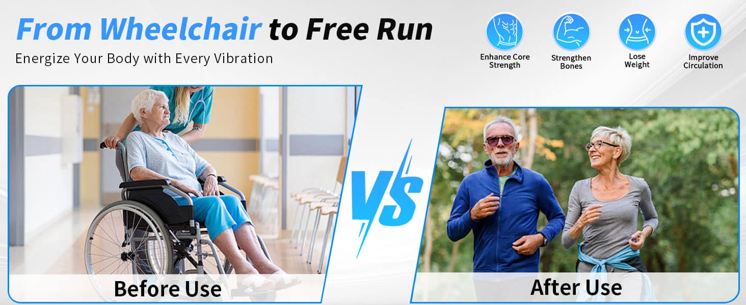 ROTAI Shake Plate Vibration Exercise Machine