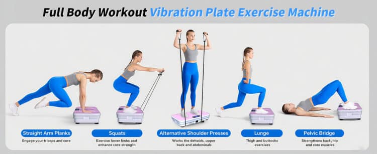 ROTAI Shake Plate Vibration Exercise Machine - Angry Lion Fitness