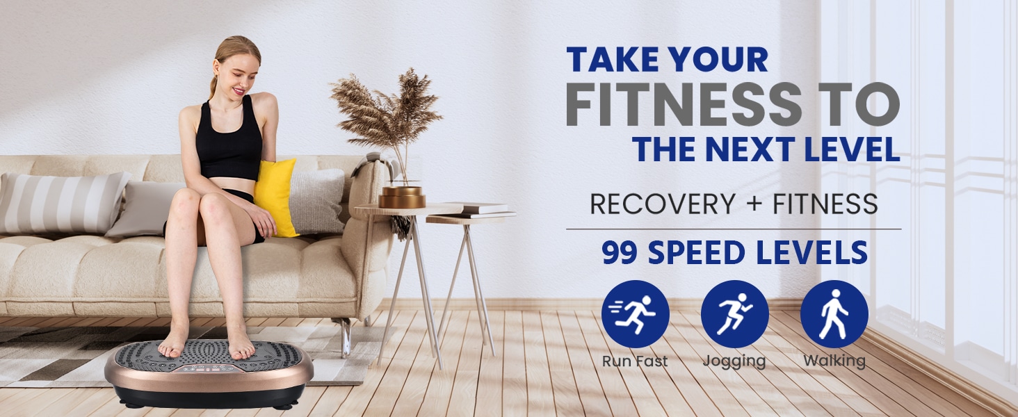 EILISON FitMaxx 3D XL Vibration Plate Exercise Machine