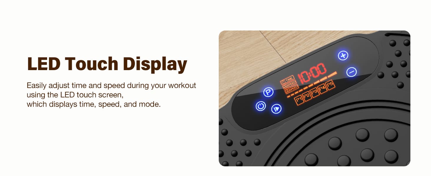 TISSCARE Vibration Plate Exercise Machine