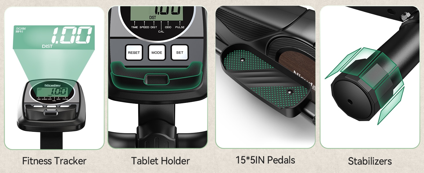 Niceday Elliptical Exercise Machine