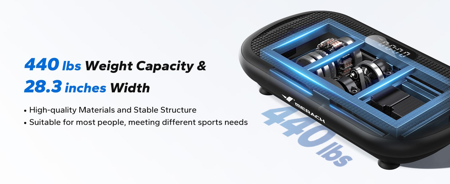 MERACH Vibration Plate Exercise Machine