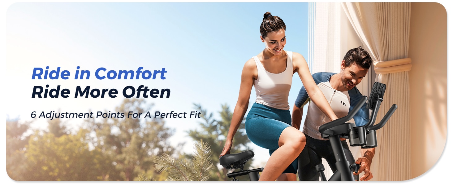 MERACH S26 Exclusive Bluetooth Stationary Exercise Bike