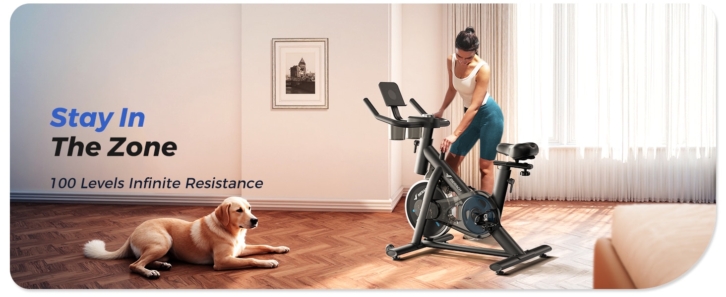 MERACH S26 Exclusive Bluetooth Stationary Exercise Bike