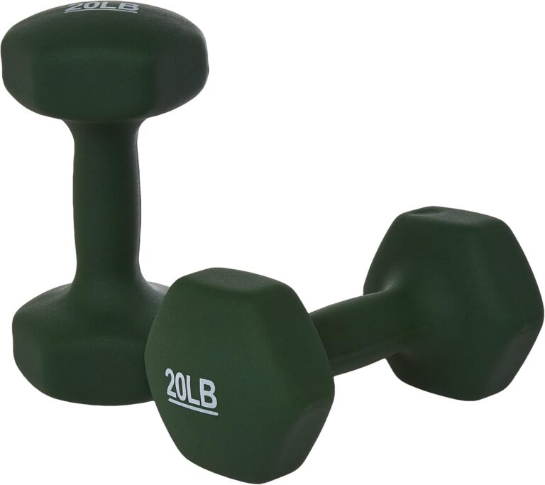 20 Pound Neoprene Dumbbell (set of 2)