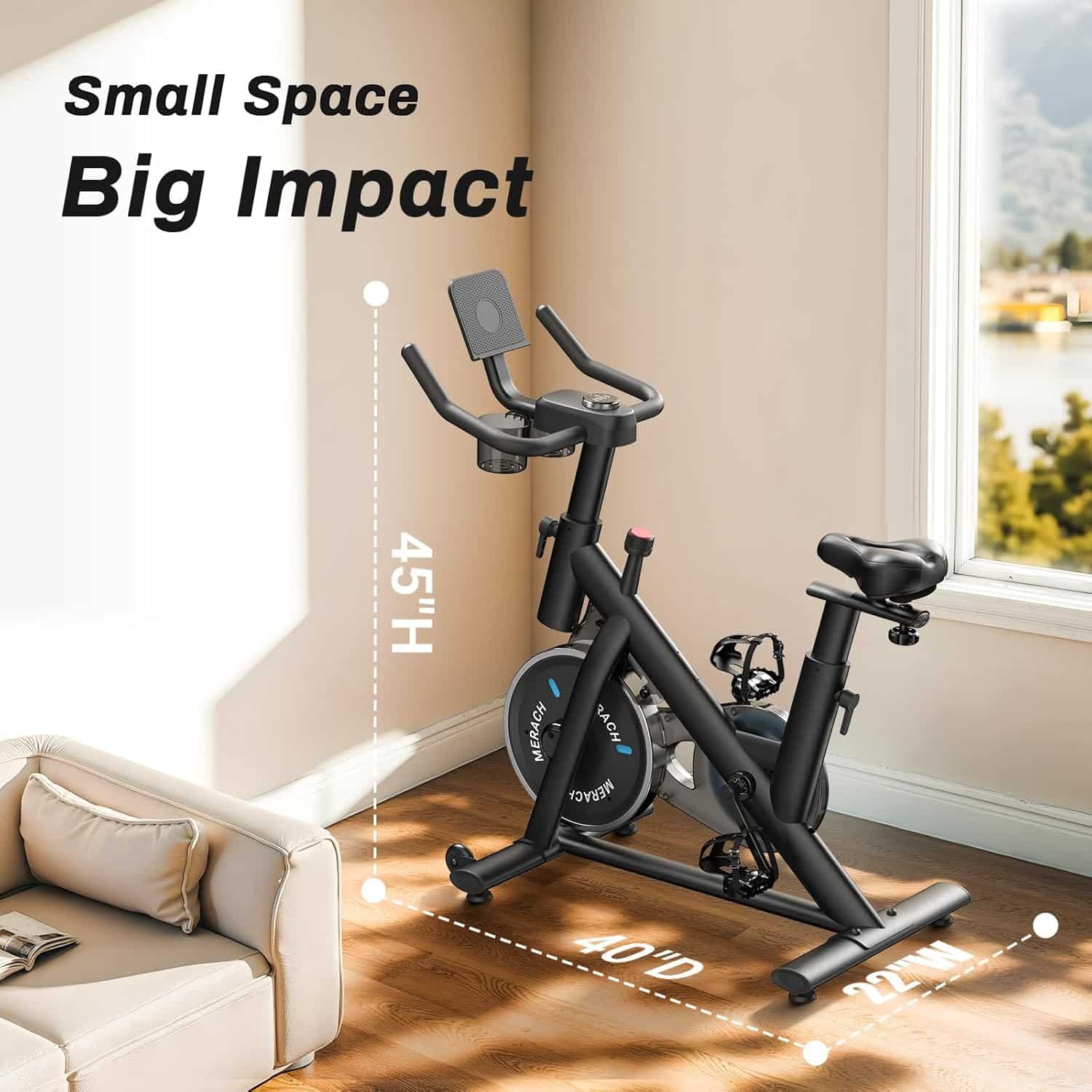 MERACH S26 Exclusive Bluetooth Stationary Exercise Bike