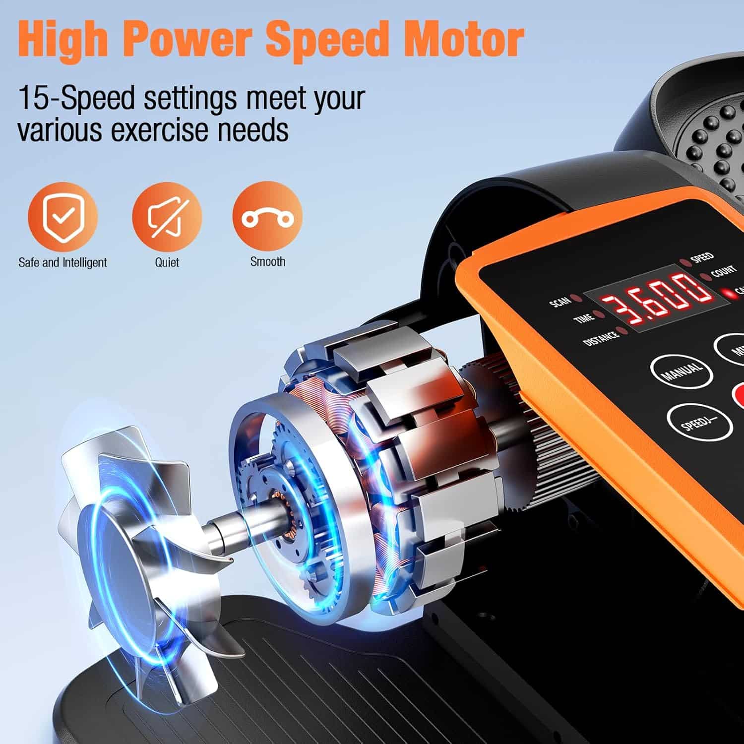 Hoduio Under Desk Elliptical Machine - Image 7