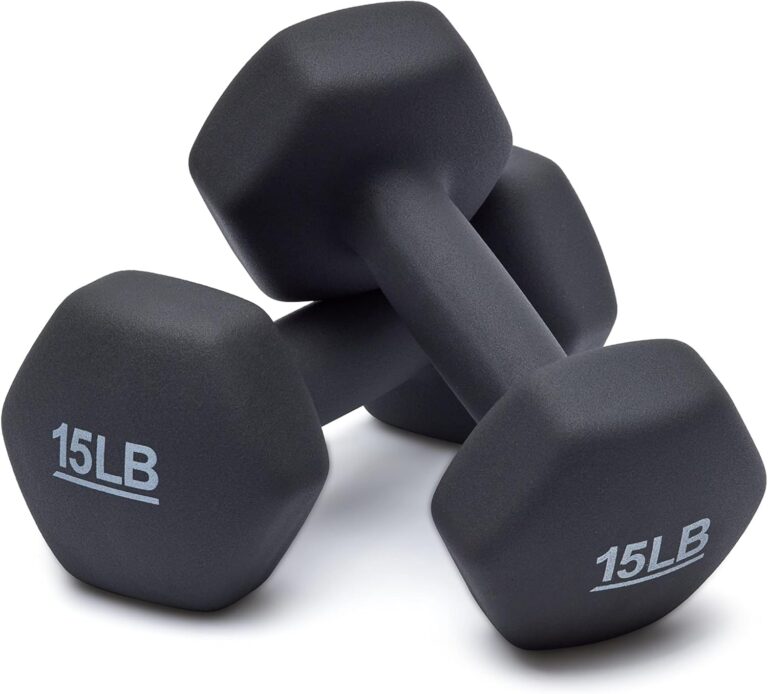 15 Pound Neoprene Dumbbell (set of 2)