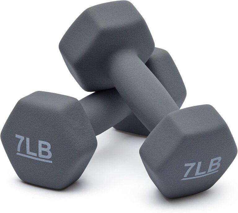 7 Pound Neoprene Dumbbell (set of 2)