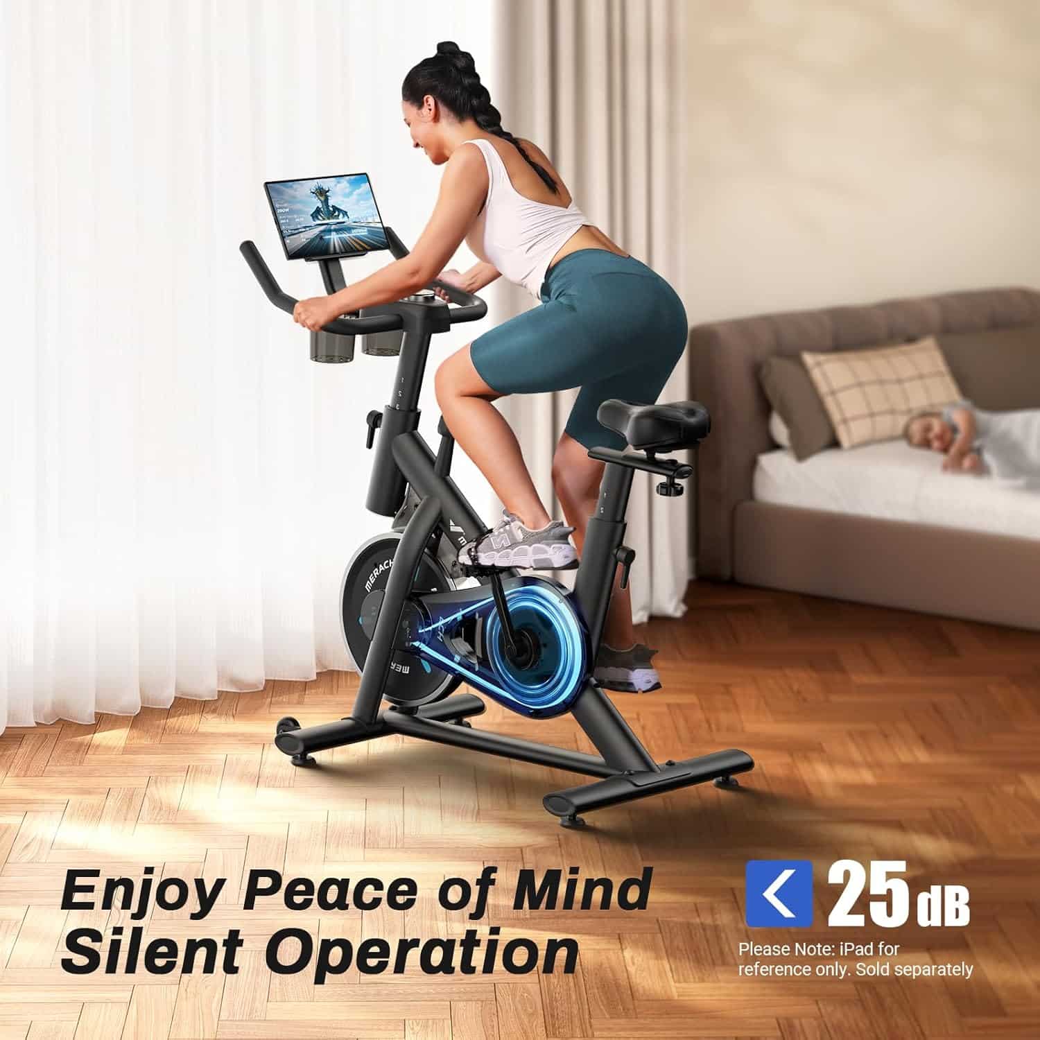 MERACH S26 Exclusive Bluetooth Stationary Exercise Bike
