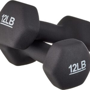 12 Pound Neoprene Dumbbell (set of 2)