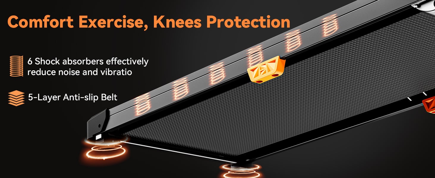 BestGod Folding Walking Pad Treadmill