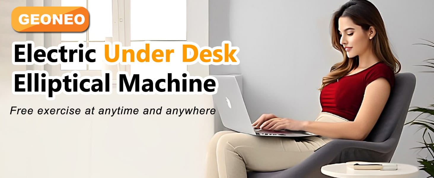 GEONEO Under Desk Elliptical Machine