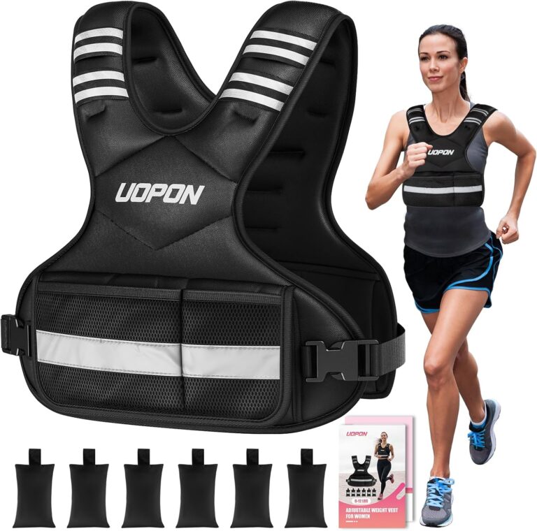 UOPON Adjustable Weighted Vest for Women (6-12 lbs)